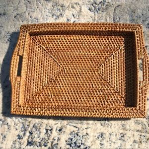 Wicker Tray 🌼